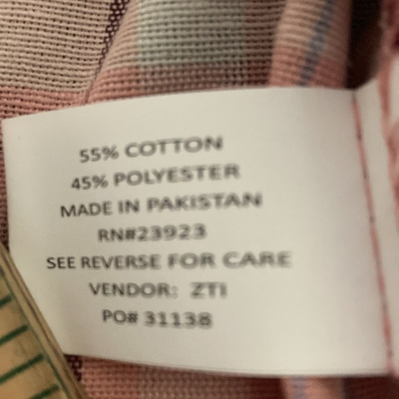 Stillwater Supply Co women’s large short sleeve cotton plaid shirt casual cool - Picture 6 of 7